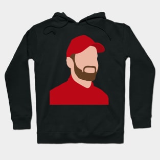 Sebastian Vettel Ferrari - Face Art Hoodie